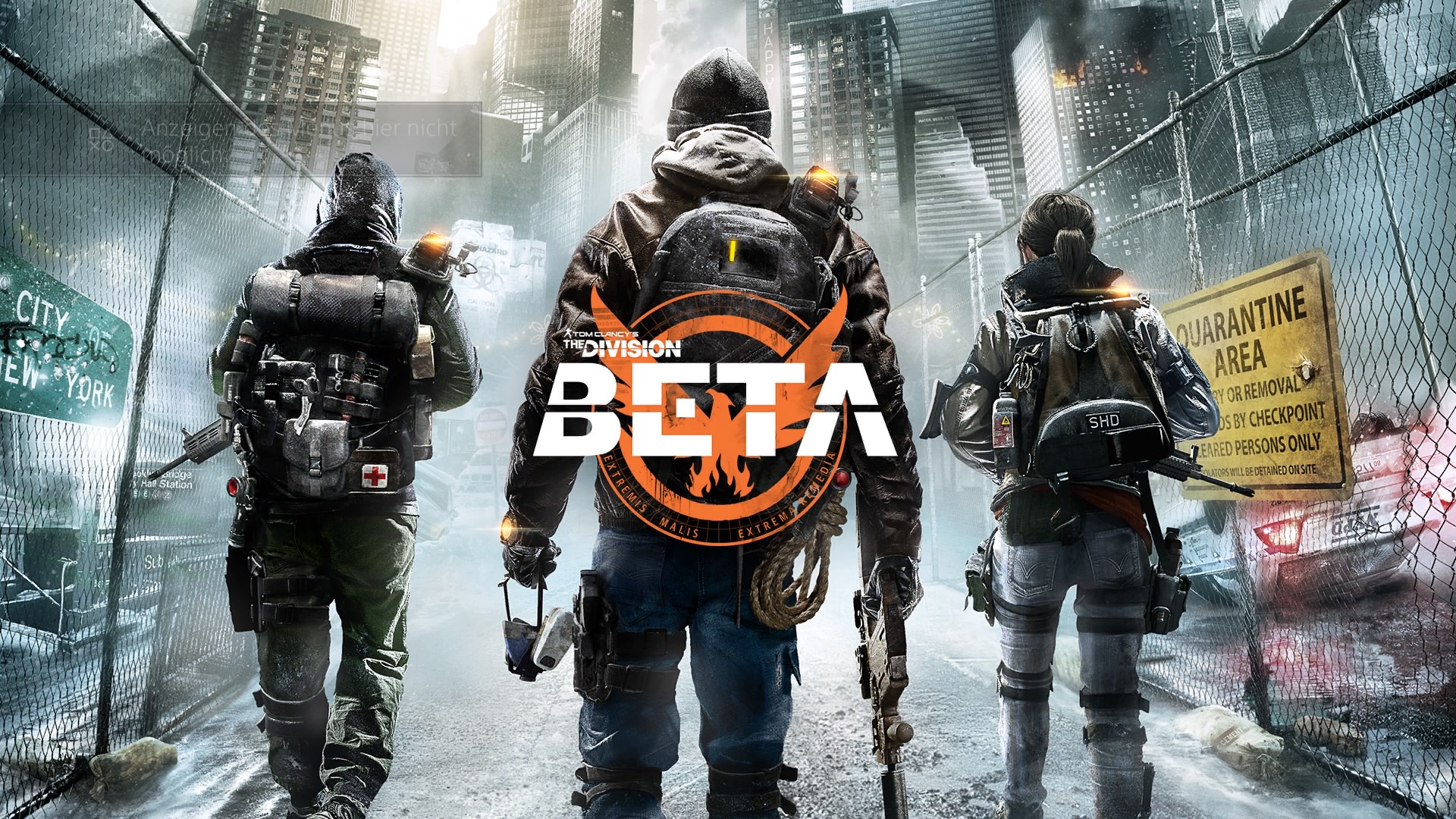 Tom Clancy's The Division™ Beta_Titlescreen